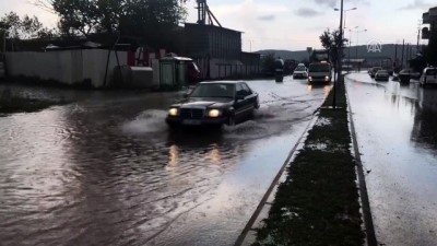 Sağanak hayatı olumsuz etkiledi - SAKARYA