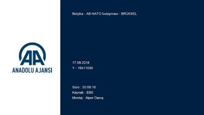 AB-NATO buluşması - BRÜKSEL