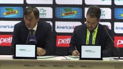 Atiker Konyaspor - Fenerbahçe maçının ardından - Phillip Cocu - KONYA 