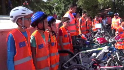  Avrupa Hareketlilik Haftası kapsamında araçlar durdu bisikletler devreye girdi