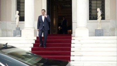 Güney Kıbrıs Rum Yönetimi lideri Anastasiadis, Yunanistan Başbakanı Çipras ile görüştü - ATİNA 