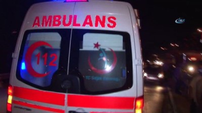  İkiye bölünen araçtan sağ çıktılar... Bayrampaşa’da feci kaza; 3 ağır yaralı 