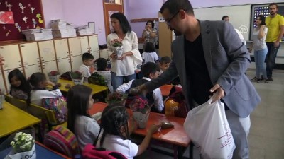 ilkokul ogretmeni - İlk ders doğa ve hayvan sevgisi - UŞAK Videosu