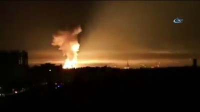 israil -  - Suriye’ye Füze Saldırısı Videosu