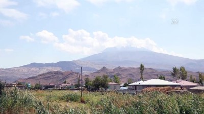 Ağrı Dağı'ndaki örtü yangını - IĞDIR 