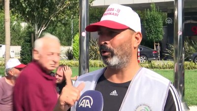 Cargill işçileri genel müdürlük önünde oturma eylemi başlattı - İSTANBUL