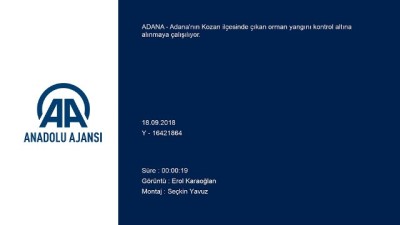 Kozan'da orman yangını - ADANA
