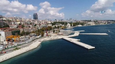  'Martı' projesinin son durumu havadan görüntülendi 