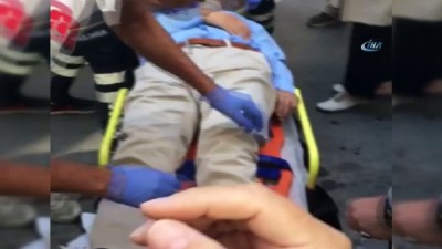  Özcan Yeniçeri'ye otomobil çarptı 