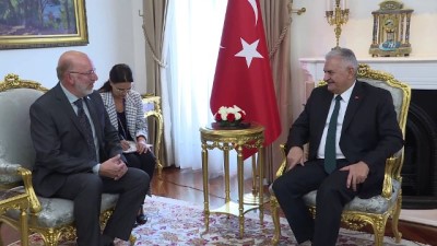  TBMM Başkanı Yıldırım, Kanada Doğu Eyaleti Meclis Başkanı ile görüştü