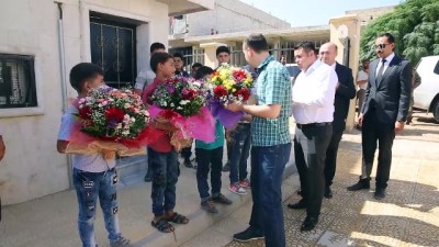 muhalifler - Türkiye'nin Suriye'deki eğitime desteği sürüyor - AZEZ Videosu