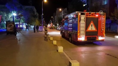 Uşak'ta ana doğalgaz borusunda gaz kaçağı meydana geldi 