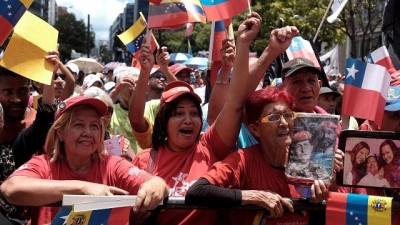 darbe protestosu - Venezuela'da ABD'ye karşı darbe protestosu Videosu