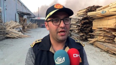 kimya -  - Denizli’deki depo yangını 3 saatin sonunda kontrol altına alındı Videosu