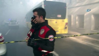  Beşiktaş'ta korkutan yangın