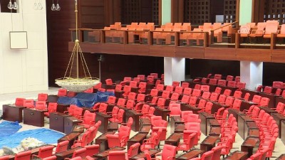 TBMM Genel Kurul Salonu yenilendi 