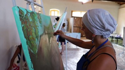 kurator - Bisanthe Uluslararası Kadın Ressamlar Sanat Çalıştayı - TEKİRDAĞ  Videosu