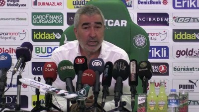 Bursaspor - Medipol Başakşehir maçının ardından - Samet Aybaba - BURSA