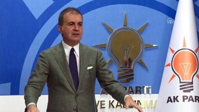 Çelik: '(Berberoğlu'nun tahliyesi) Yargı hükmünü vermiştir' - ANKARA