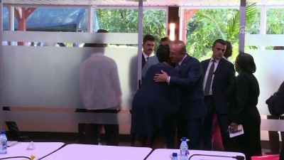 amed - Dışişleri Bakanı Çavuşoğlu Surinam’da - PARAMARİBO Videosu