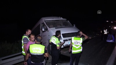 Tarım işçilerini taşıyan minibüs devrildi: 15 yaralı - GAZİANTEP