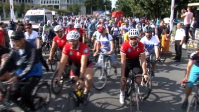 sehir ici -  500 Bisikletli TEKNOFEST’e pedal çevirdi  Videosu