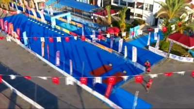 Alanya’da triatlon heyecanı