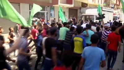 israil - Gazze şehidini uğurladı - GAZZE  Videosu