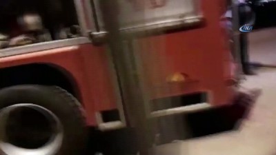  Park halindeki kamyon alev alev yandı 