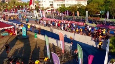 Alanya’da triatlon heyecanı sona erdi