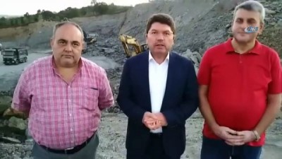 ameliyathane -  Bartın milletvekili Tunç, bir işçinin hayatını kaybettiği inşaatta dün incelemelerde bulunmuştu Videosu