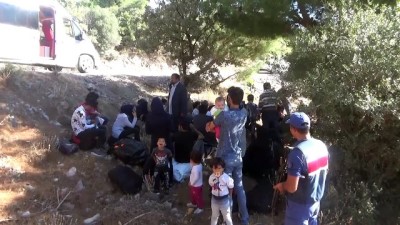 106 düzensiz göçmen yakalandı - ÇANAKKALE