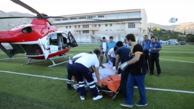 yasli kadin -  Kalp krizi geçiren kadının imdadına helikopter de yetişemedi  Videosu