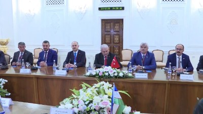 TBMM Başkanı Yıldırım Özbekistan’da - TAŞKENT 