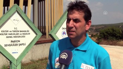 arkeoloji - '1500 yıllık aşk' koruma altında - ÇANAKKALE  Videosu