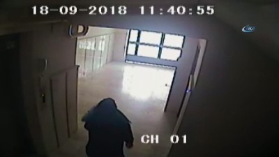 kadin hirsiz -  3 aylık hamile kadın hırsızlık için girdiği binanın güvenlik kamerasına yakalandı  Videosu