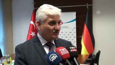 temel atma toreni - Cumhurbaşkanı Erdoğan tarafından açılacak DİTİB Köln Camisi'nde son hazırlıklar yapılıyor - KÖLN  Videosu