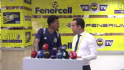 derbi maci - Derbi maçın ardından - Fenerbahçeli futbolcu Jailson Marques - İSTANBUL  Videosu