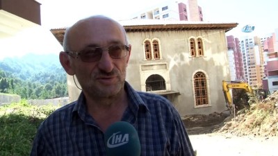 estetik -  Yıkılan Orta Camii'nin yerine Timya Vadisi'nde yapılan caminin inşaatı sürüyor  Videosu