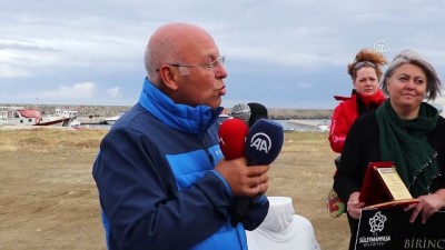 kapanis toreni - '4. Bisanthe Taş Heykel Sempozyumu' sona erdi - TEKİRDAĞ Videosu