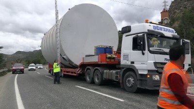 karayollari - Dev su tankı 4 günde nakledildi - KASTAMONU Videosu