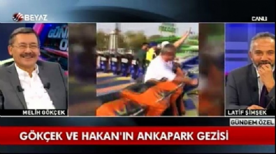 gundem ozel - Melih Gökçek ve Ahmet Hakan'ın ANKAPARK gezisi Videosu