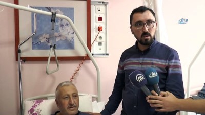 rontgen -  Böbreğindeki kanserli kiste tesadüfen rastlanan hastaya robotik müdahale  Videosu