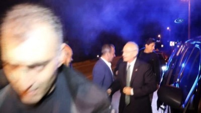 CHP lideri Kılıçdaroğlu, Bolu’da partililer tarafından karşılandı