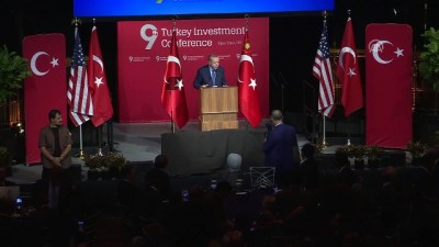 Cumhurbaşkanı Erdoğan, 9. Türkiye Yatırım Konferansında - NEW YORK 