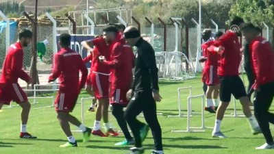 Demir Grup Sivasspor'da Bursaspor maçı hazırlıkları - SİVAS 