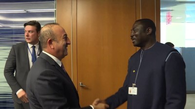Dışişleri Bakanı Çavuşoğlu, Gambiyalı mevkidaşıyla görüştü - NEW YORK