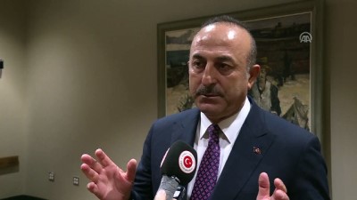 Dışişleri Bakanı Çavuşoğlu'ndan 'İdlib' açıklaması - NEW YORK 