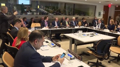 Dışişleri Bakanı Çavuşoğlu, 'Sürdürülebilir Kalkınma Hedefleri ve Özel Sektör' paneline katıldı - NEW YORK 