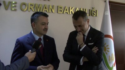 Fikret Orman'dan Bakan Pakdemirli'ye ziyaret - ANKARA 